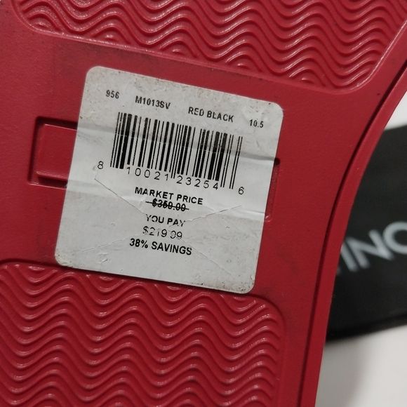 Valentino by Mario Petra Logo Leather Sneakers, NEW, Size 10.5 - Picture 12 of 14